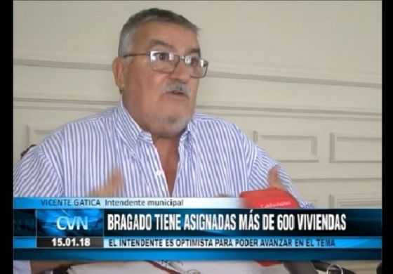 Gatica aseguró que Passaglia le entregará 600 viviendas sociales