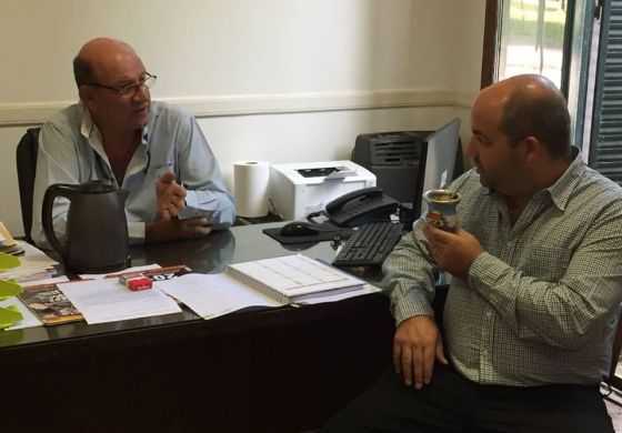 Máspoli giró por la Cuarta sección electoral y se reunió con intendentes