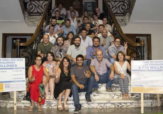  Pablo y Avelino Zurro reunieron a legisladores de Unidad Ciudadana en su territorio
