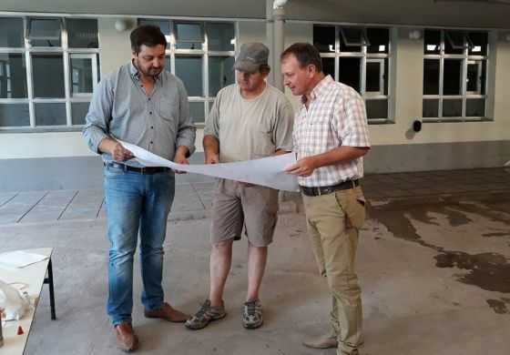  Se intensifican las obras en las escuelas y jardines del distrito con el Fondo de Infraestructura Escolar