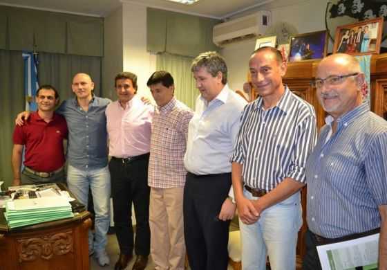  En Roque Pérez, Lago se reunió con el Ministro de Infraestructura 
