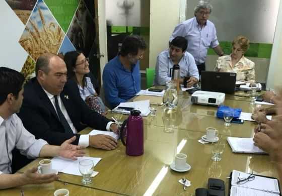Oscar Sánchez confirmó que la Emergencia Agropecuaria se aplicará en Hipólito Yrigoyen