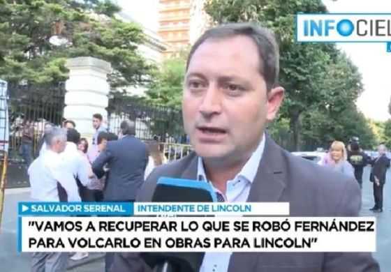  Serenal: "Estoy totalmente convencido de los actos de corrupción de Fernández"