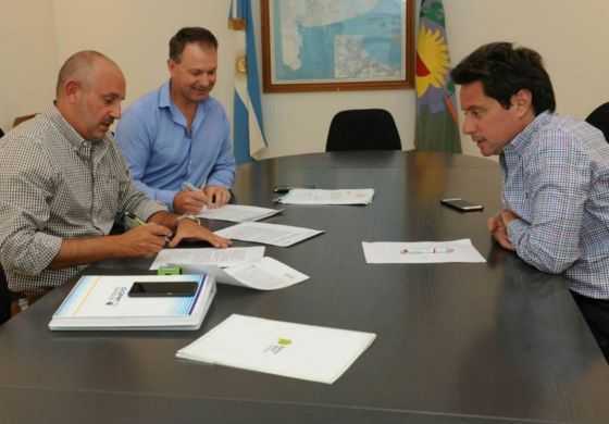 Guerrera se reunió con Sánchez Zinny y firmaron el acuerdo por la ejecución del Fondo Educativo Nacional