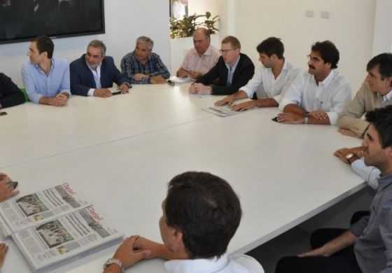 Intendentes y legisladores de la Cuarta sección electoral se reunieron con Sarquis en la apertura de ExpoAgro 2018