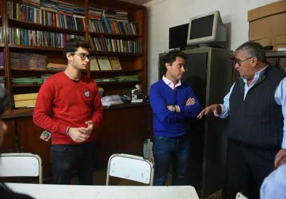  Sánchez Zinny visitó a Gatica y recorrió escuelas