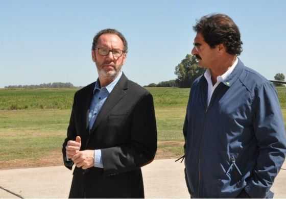  Torchio aprovechó la llegada de Sarquis y le pidió que incluya al distrito entre las ciudades donde se realizarán mejoras en los caminos rurales