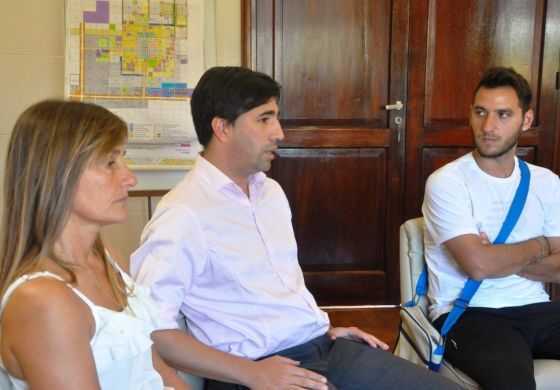  Flexas visitó a Fernández para interiorizarse sobre políticas sociales y de la juventud