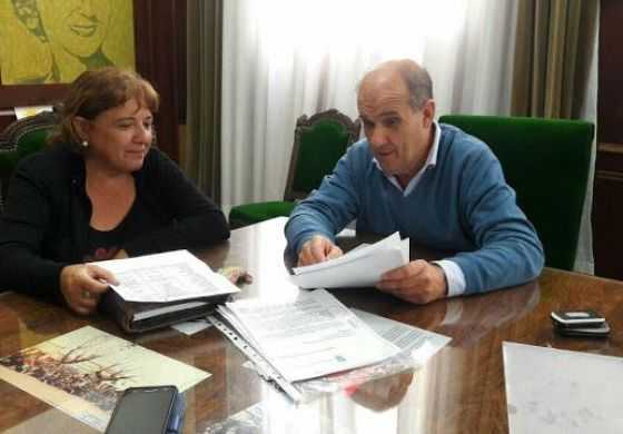  Zurro recibió a la presidenta del Consejo Escolar