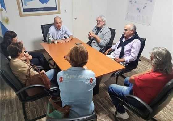  Avelino Zurro se reunió con dirigentes de Unidad Ciudadana de Hipólito Yrigoyen