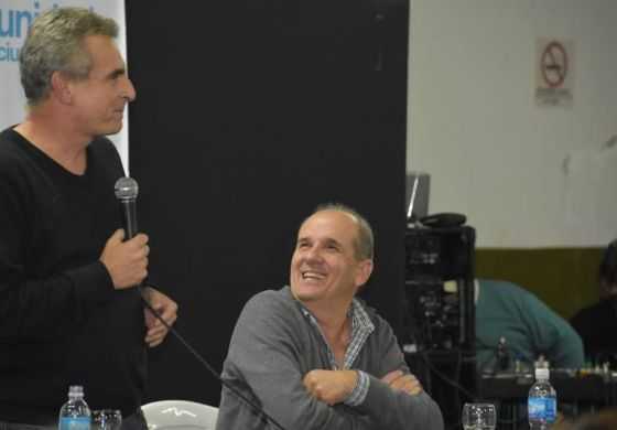  Zurro tras la visita de Rossi: "Necesitamos la unidad de la gente en un proyecto nacional y popular"