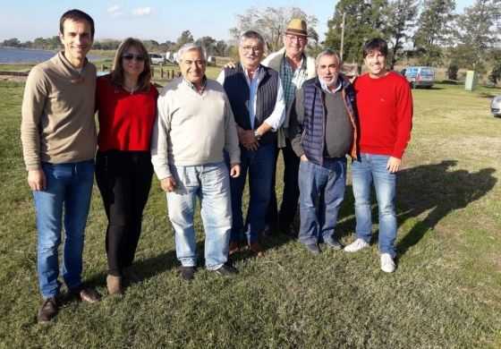  Gatica atrajo a intendentes oficialistas hasta su territorio para hablar de temas de gestión