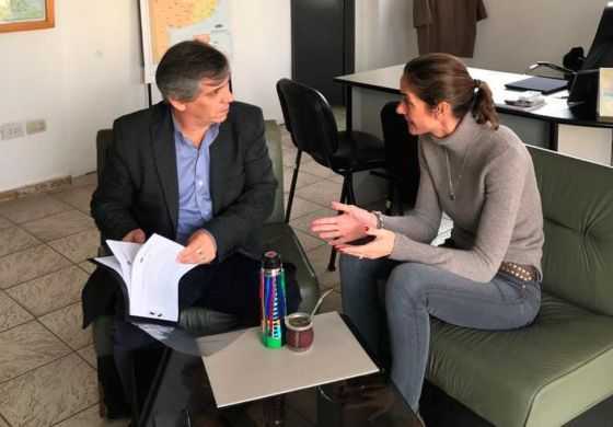  Britos se reunió con Agustina Ayllón para avanzar en materia de violencia de género