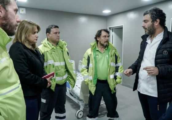  Revilla presenció una capacitación del SAME