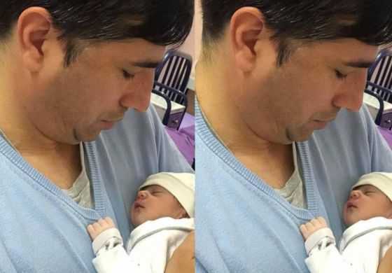  Franco Flexas fue papá y agradeció el trabajo realizado por el personal del Hospital Municipal