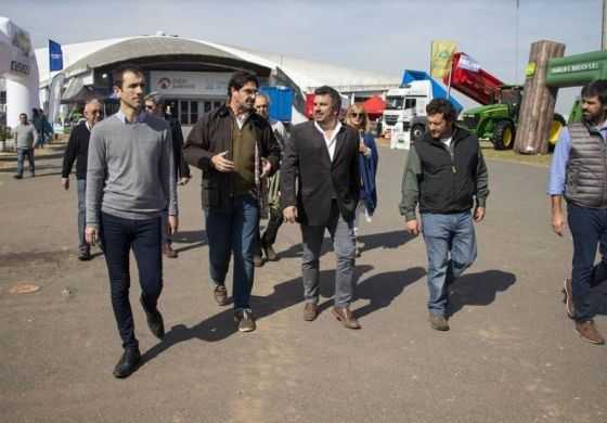  Llegó Sarquís para inaugurar la Expo Junín 2018 junto a Pablo Petrecca