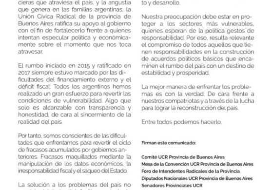 Tras el encuentro en La Matanza, los radicales de la Cuarta sección electoral llamaron a "seguir cambiando juntos"