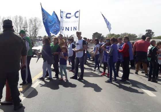 La jornada de movilización y cortes de rutas se sintió en la región