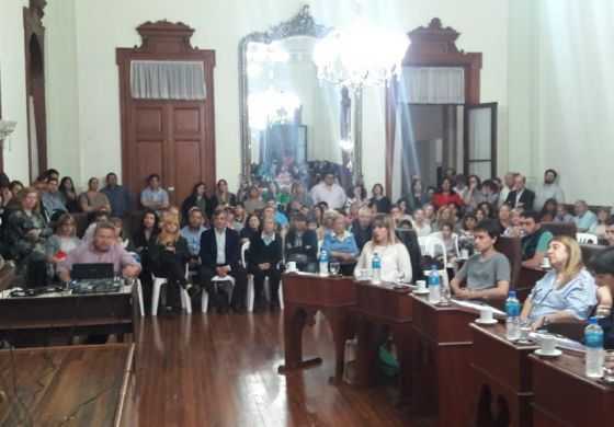  El Concejo Deliberante homenajeó al ex edil Di Paula