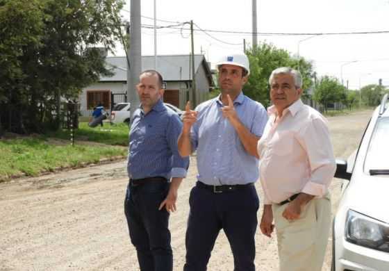  Campana destacó las obras de EDEN en el distrito