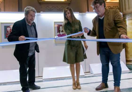 Giaccone articula con la UNNOBA para acercar la muestra "Patriotas" de Raúl Pane a Junín 