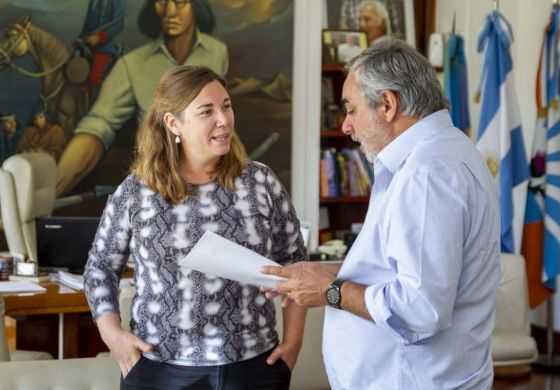  La diputada Zuccari se reunió con Fernández