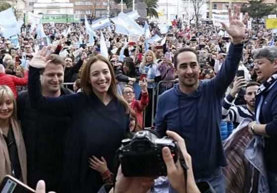 Militantes de Cambiemos saludaron a Vidal por su cumpleaños