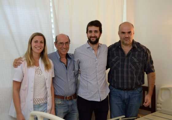 Blanco le puso el moño a las gestiones para el Hospital: "estamos felices"