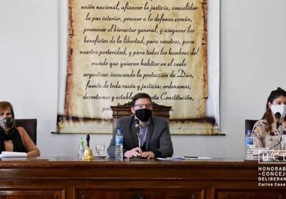 El Concejo volvió a sesionar de manera presencial 