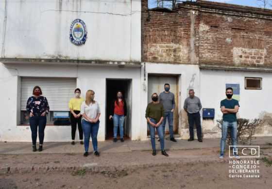  Integrantes del Concejo visitaron los pueblos de Smith y Moctezuma