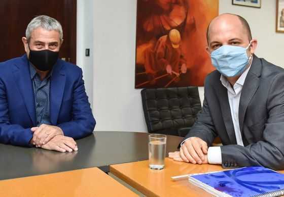 Avelino Zurro mantuvo su primer encuentro con Jorge Ferraresi 