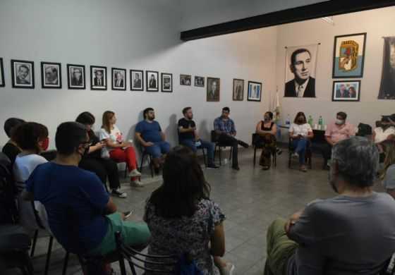 Otermín y Tignanelli visitaron la Cuarta acompañados de legisladores de la región 