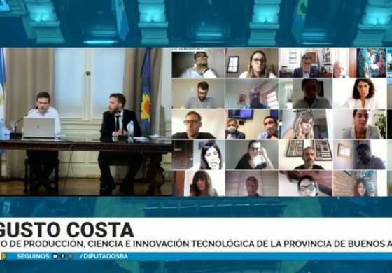 El ministro Costa expuso ante Diputados el Plan de Reactivación Productiva