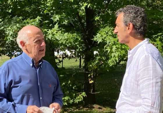 Randazzo reapareció junto a Lavagna y reaviva los rumores sobre una tercera vía 