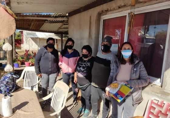 Con impronta patria, Geloso recorrió los barrios de General Arenales