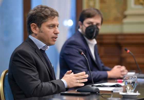 Kicillof anunció la liberación de la segunda dosis de la vacuna para mayores de 30 años