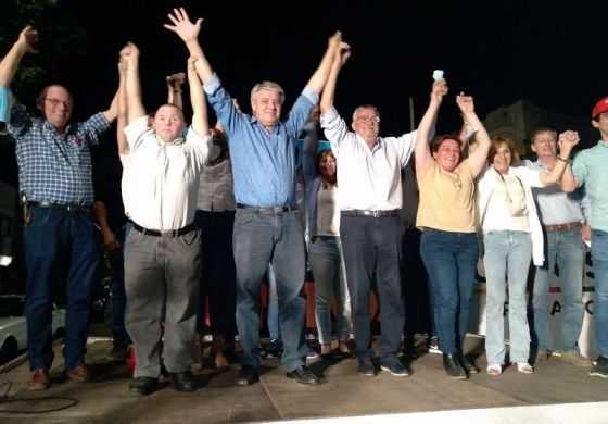  Gatica se quedó sin senadora y festejó en el pago chico