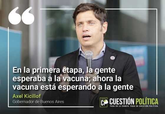 &ldquo;En la primera etapa, la gente esperaba a la vacuna; ahora la vacuna está esperando a la gente&rdquo;