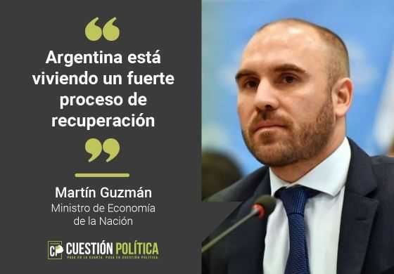 "Argentina está viviendo un fuerte proceso de recuperación económica"