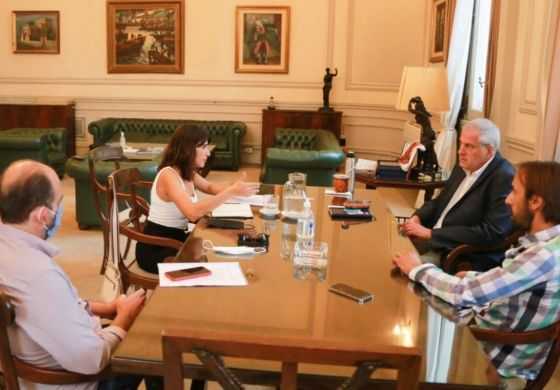 Alonso gestionó ante Perczyk por la Universidad de Chivilcoy