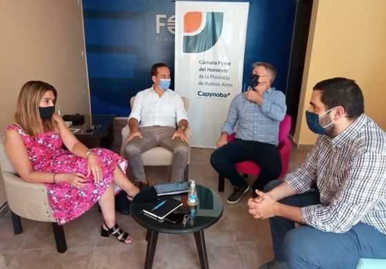 Tavela se reunió con el presidente de CAPYNOBA