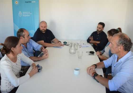   "Chapu" Fernández, Emma Elizalde y Tavo Bruno gestionaron políticas sociales con Nación