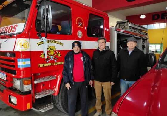  Martínez y Jordan realizaron una recorrida por la ciudad 