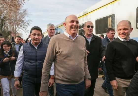 Alexis Guerrera subrayó que "hay una fuerte decisión política de que el tren nos una"