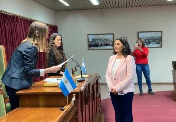  Juró la concejala Marta Martín y se sumó al bloque del Frente de Todos 