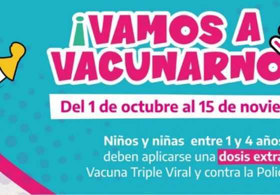 Provincia lanzó una nueva campaña de Vacunación gratuita y obligatoria