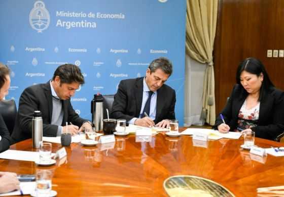 Kicillof y Massa cerraron un acuerdo con el BID por 500 millones de dólares 