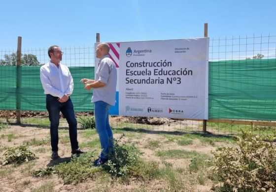 Torchio visitó Alberti y elogió la gestión de Lago