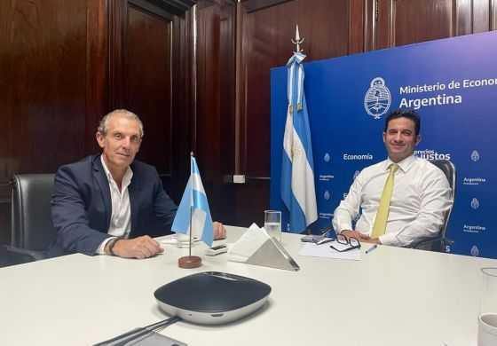  &ldquo;Tavo&rdquo; Bruno se reunió con Tombolini para acercar gestiones de diversas empresas locales