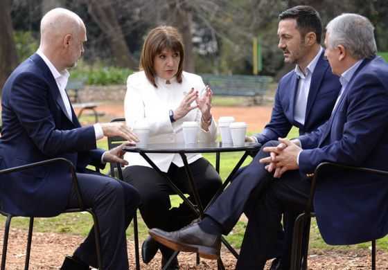 Rumbo a octubre, Bullrich y Larreta concretaron su foto de unidad